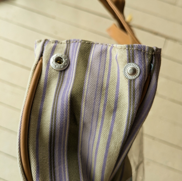 NWT TOGO striped denim bag - Picture 4 of 7